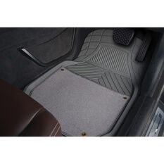 Ridge Ryder Deep Dish Combo Mats - Removable Carpet, Charcoal, Set of 4, , scaau_hi-res