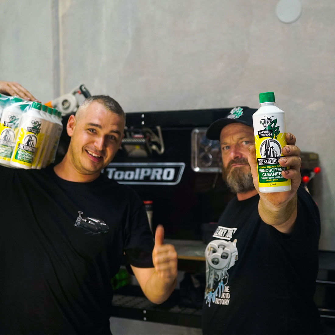 Bar's Bugs x Skid Factory Windscreen Cleaner 500ml, , scaau_hi-res