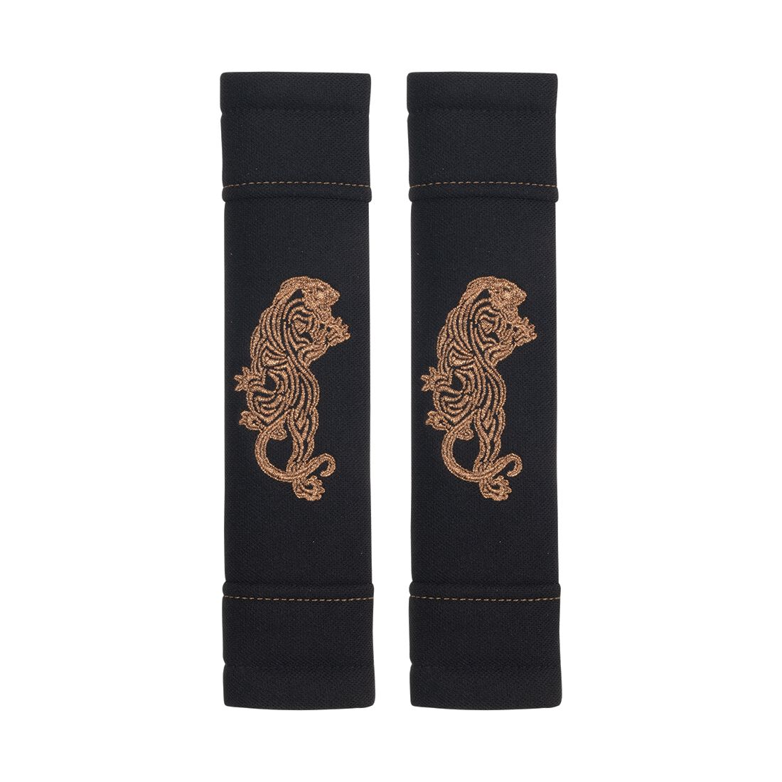 SCA Steering Wheel Cover and Seat Belt Buddy Set Bronze/Black, , scaau_hi-res