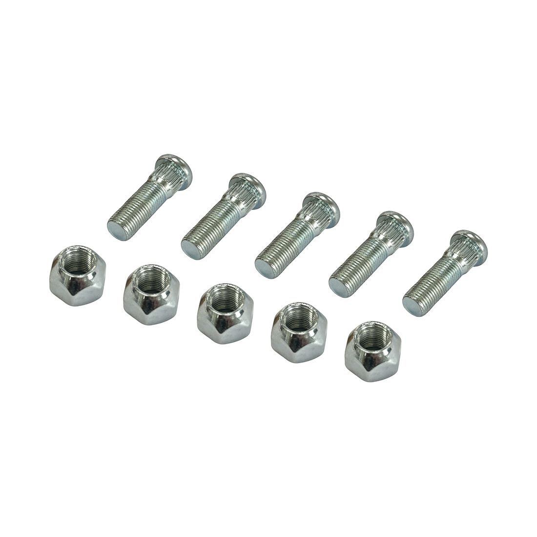 SCA Trailer Wheel Stud and Nut 1/2 Inch 5 Piece Set, , scaau_hi-res