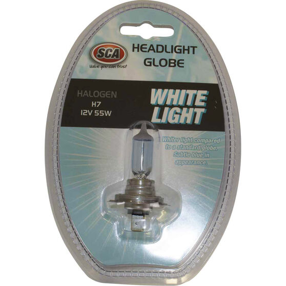 Sca White Light Performance Globes 12v 55w H7 Supercheap Auto