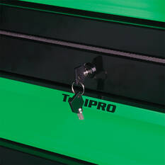 ToolPRO Neon Tool Cabinet Green 6 Drawer 42 Inch, , scaau_hi-res
