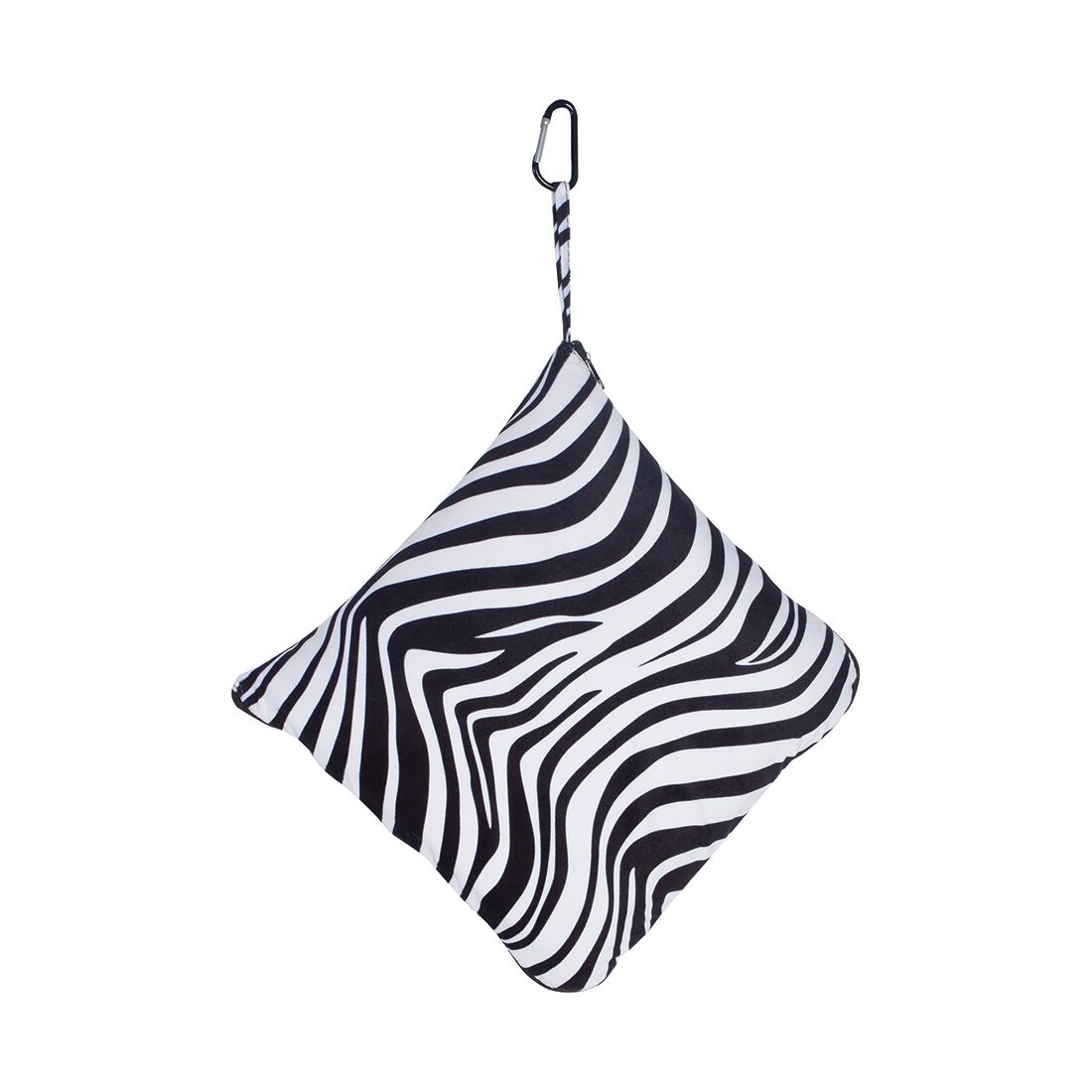 Cabin Crew Blanket and Cushion - Black/White/Lilac, , scaau_hi-res