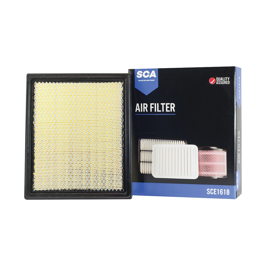 SCA Air Filter SCE1618 (Interchangeable with A1618), , scaau_hi-res