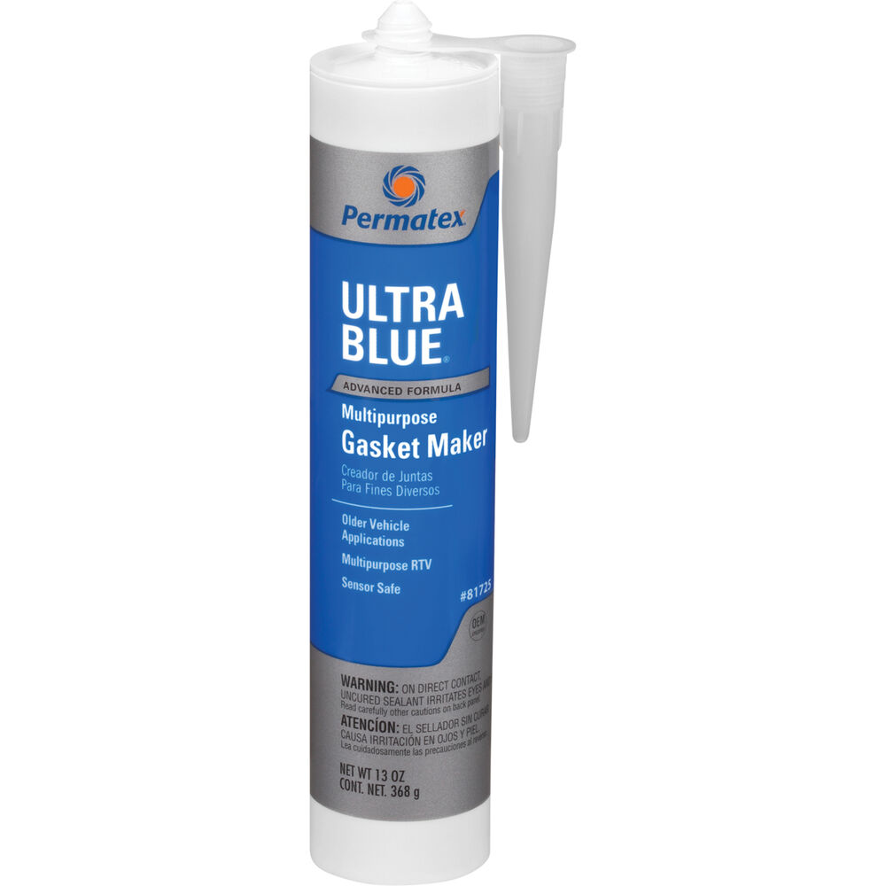 Permatex RTV Silicone Gasket Maker, MultiPurpose Ultra Blue, 300mL