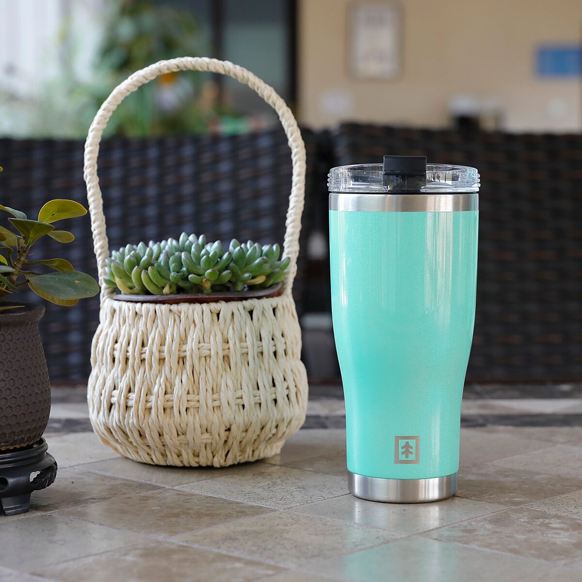 SWISSTECH Tall Tumbler 20oz/591mL Aqua, , scaau_hi-res
