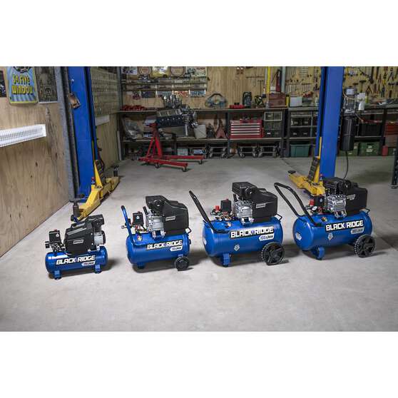 Blackridge Air Compressor 2.5HP  Direct Drive Hi Flow 40 Litre tank, , scaau_hi-res