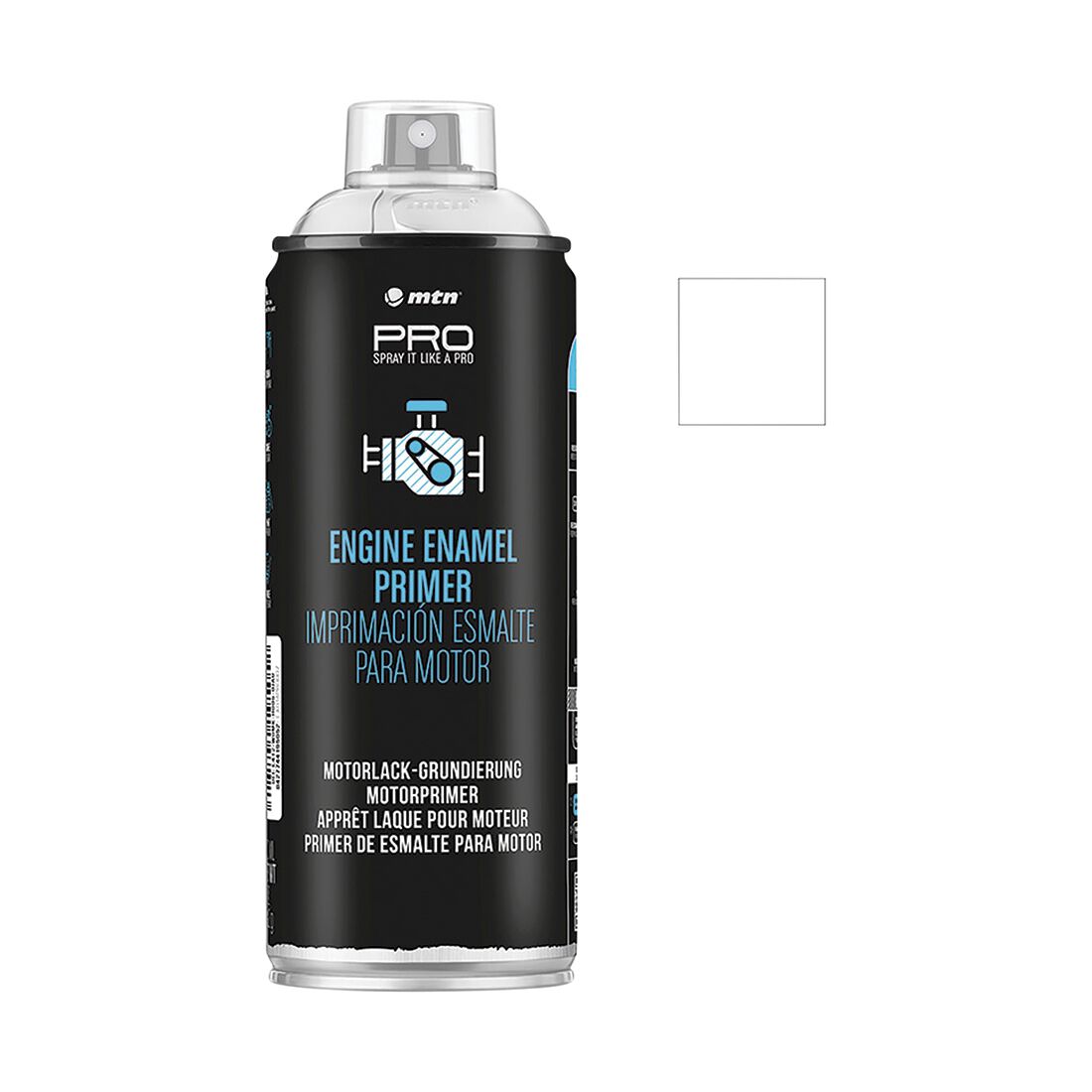 MTN PRO Engine Enamel Primer Grey 400ml Spray Paint, , scaau_hi-res