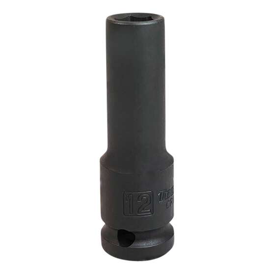 ToolPRO Impact Socket Deep 1/2" Drive 12mm, , scaau_hi-res