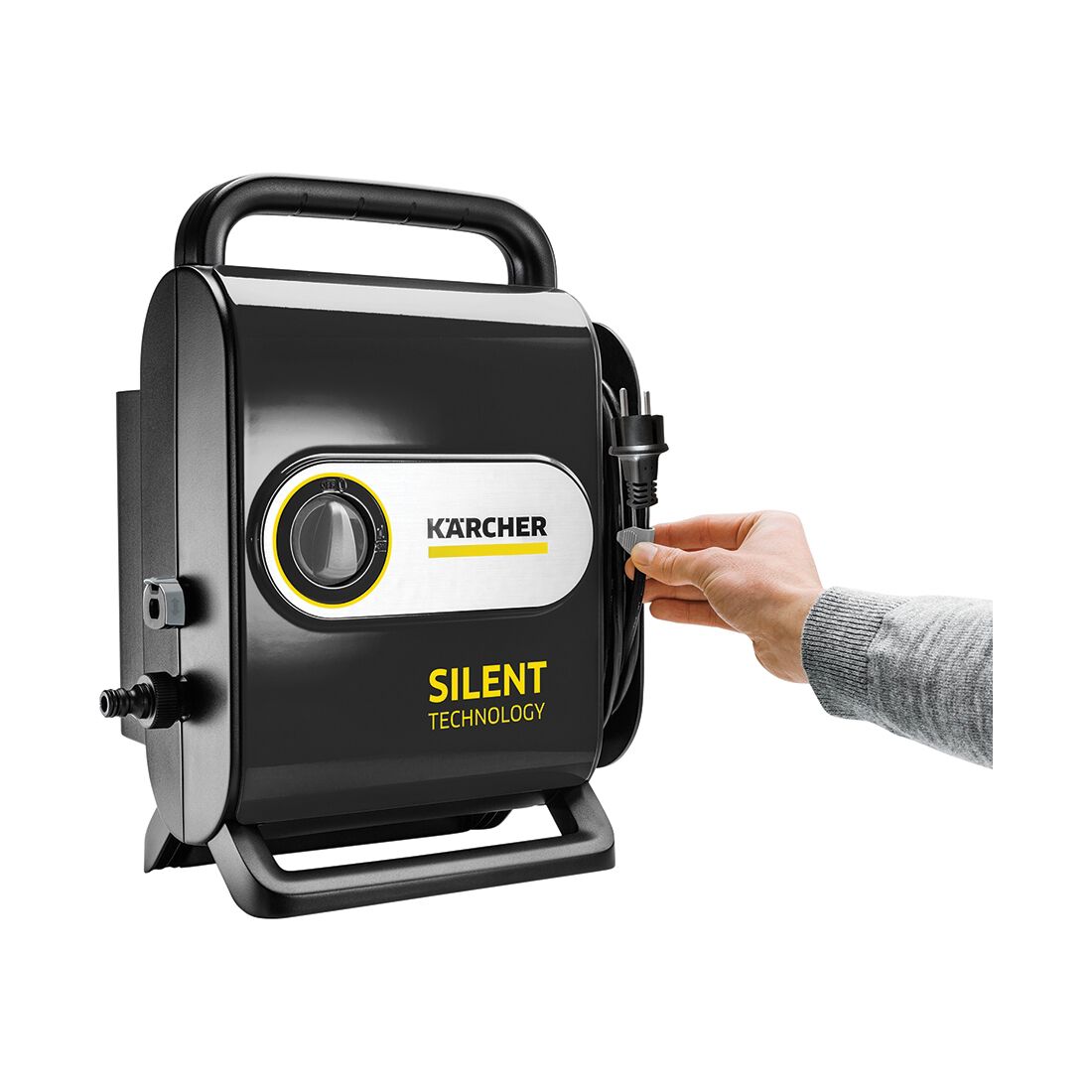 Karcher K Silent Anniversary Edition Pressure Washer with EcoBooster - 1950 PSI, , scaau_hi-res