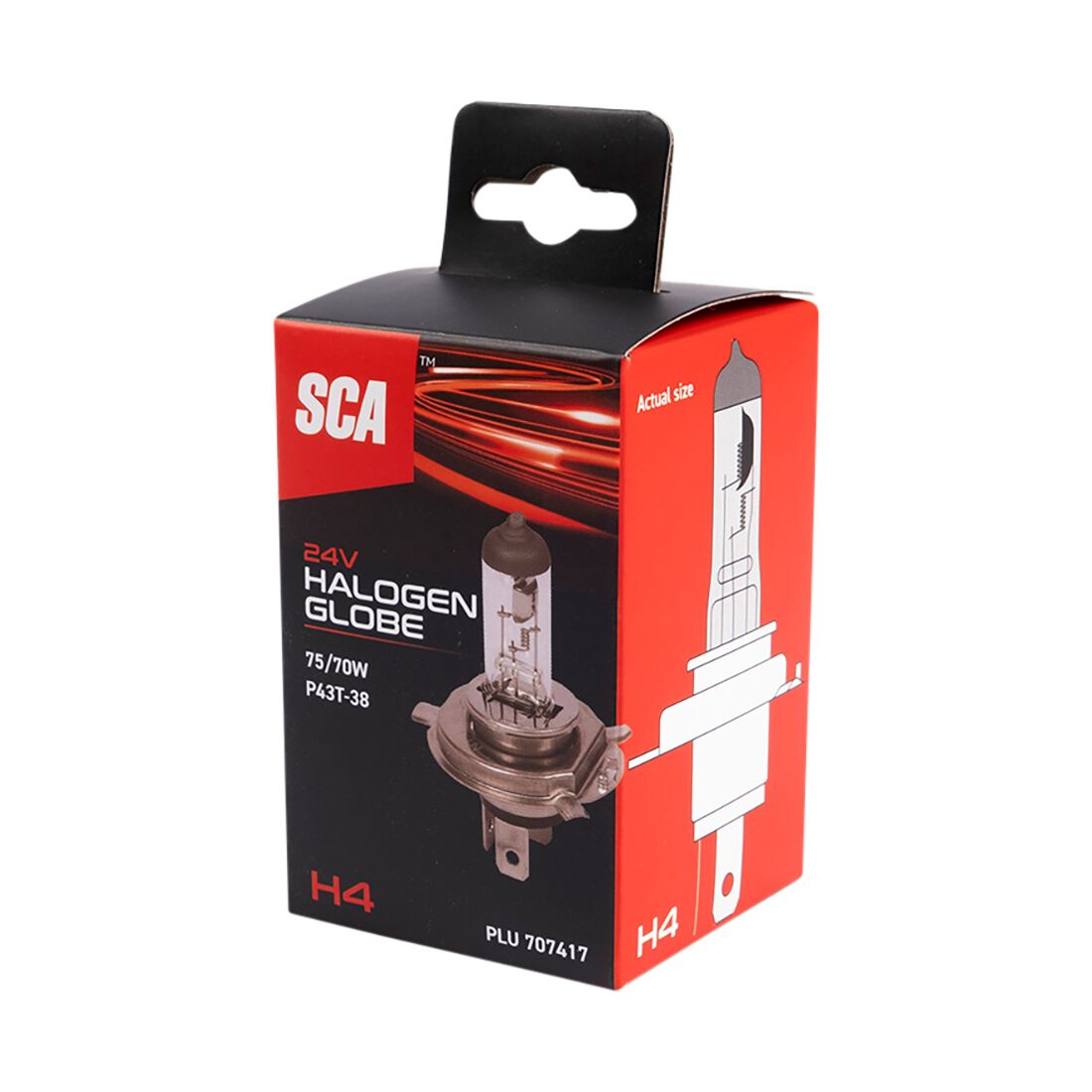 SCA Headlight Globe - H4 24V 75/70W, , scaau_hi-res