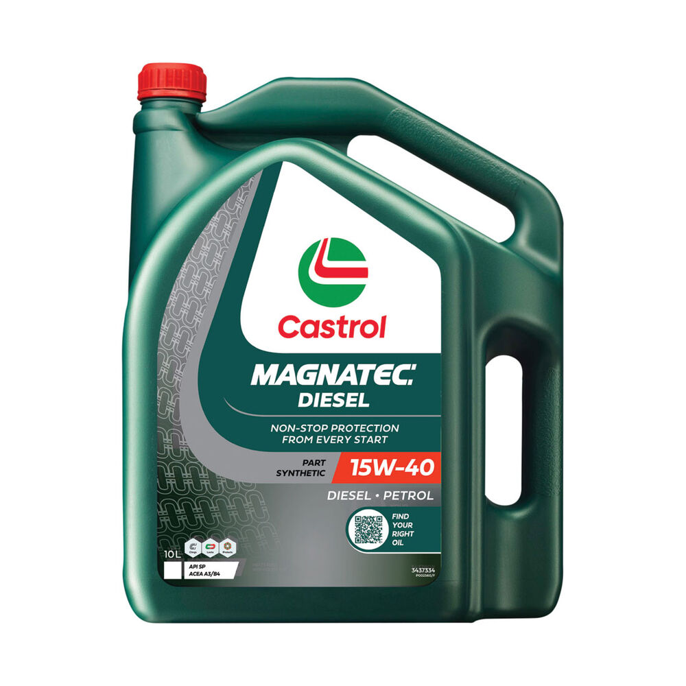 Castrol Magnatec Diesel Engine Oil 15w 40 10 Litre Supercheap Auto