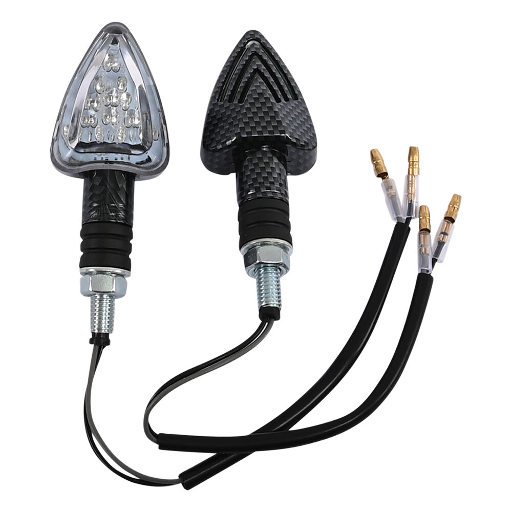 Enduralight Motorcycle Indicator Carbon LED 2pk Supercheap Auto