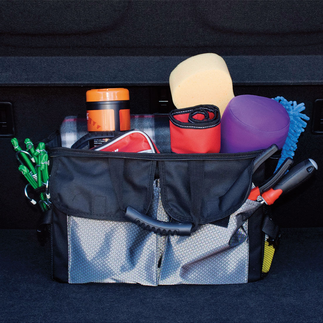 Cabin Crew Repreve Single Boot Organiser Black, , scaau_hi-res