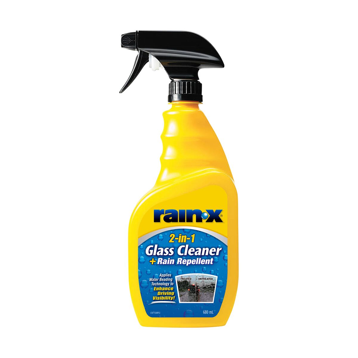 Rain-X 2-in-1 Glass Cleaner 680ml, , scaau_hi-res