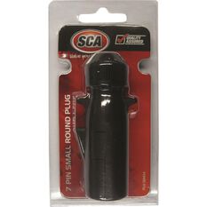 SCA Trailer Plug, Plastic - Small Round, 7 Pin, , scaau_hi-res