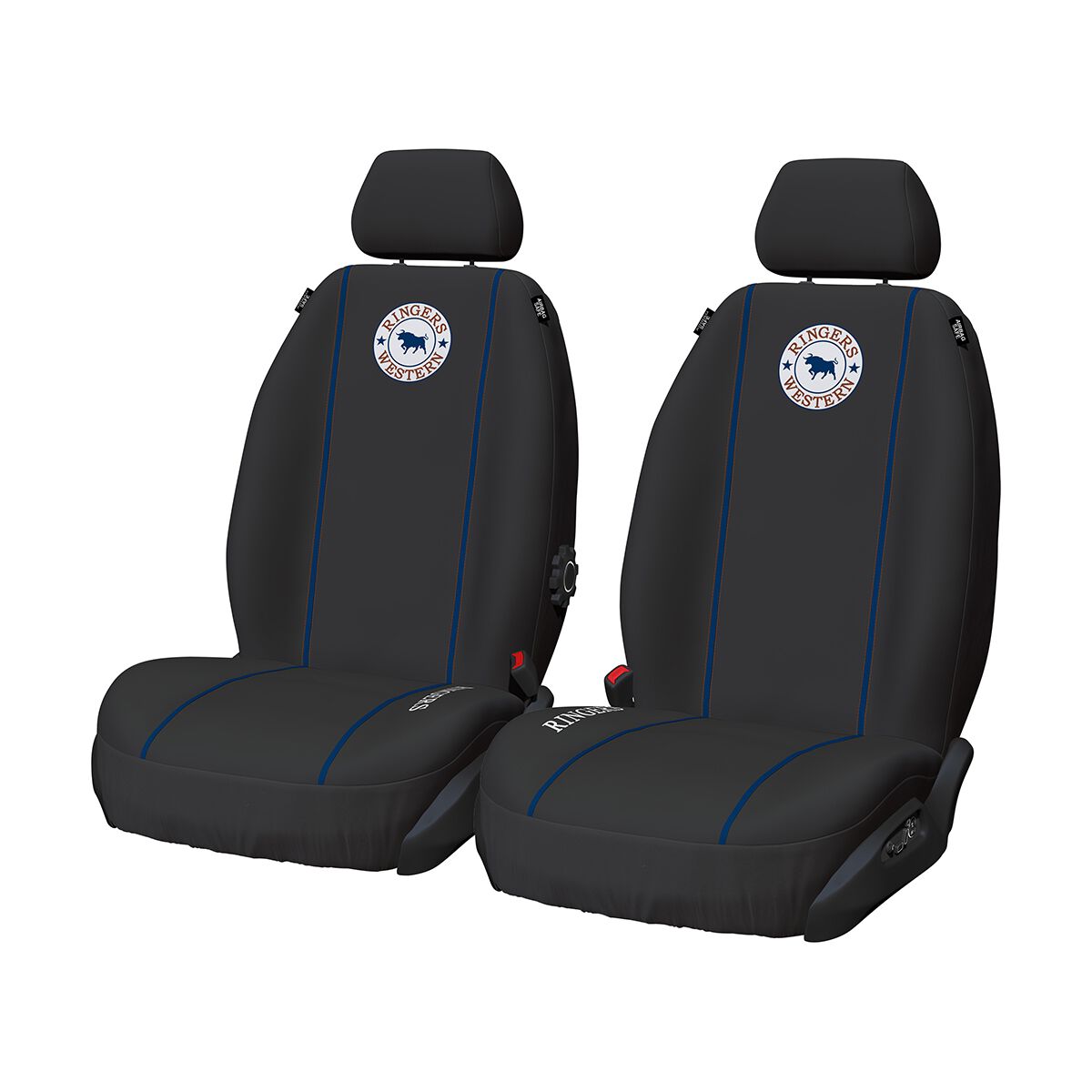 Ringers Western Classic Poly Canvas Seat Covers, Front Universal Pair 30A, , scaau_hi-res