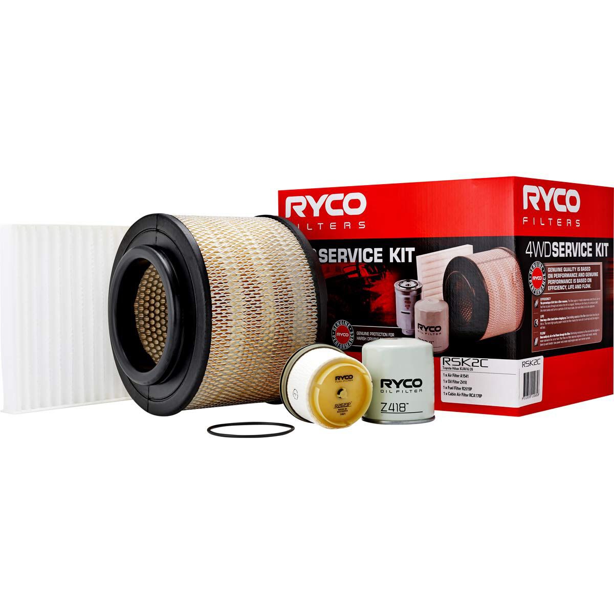 Ryco Service Kit to suit Toyota Hilux - RSK2C, , scaau_hi-res