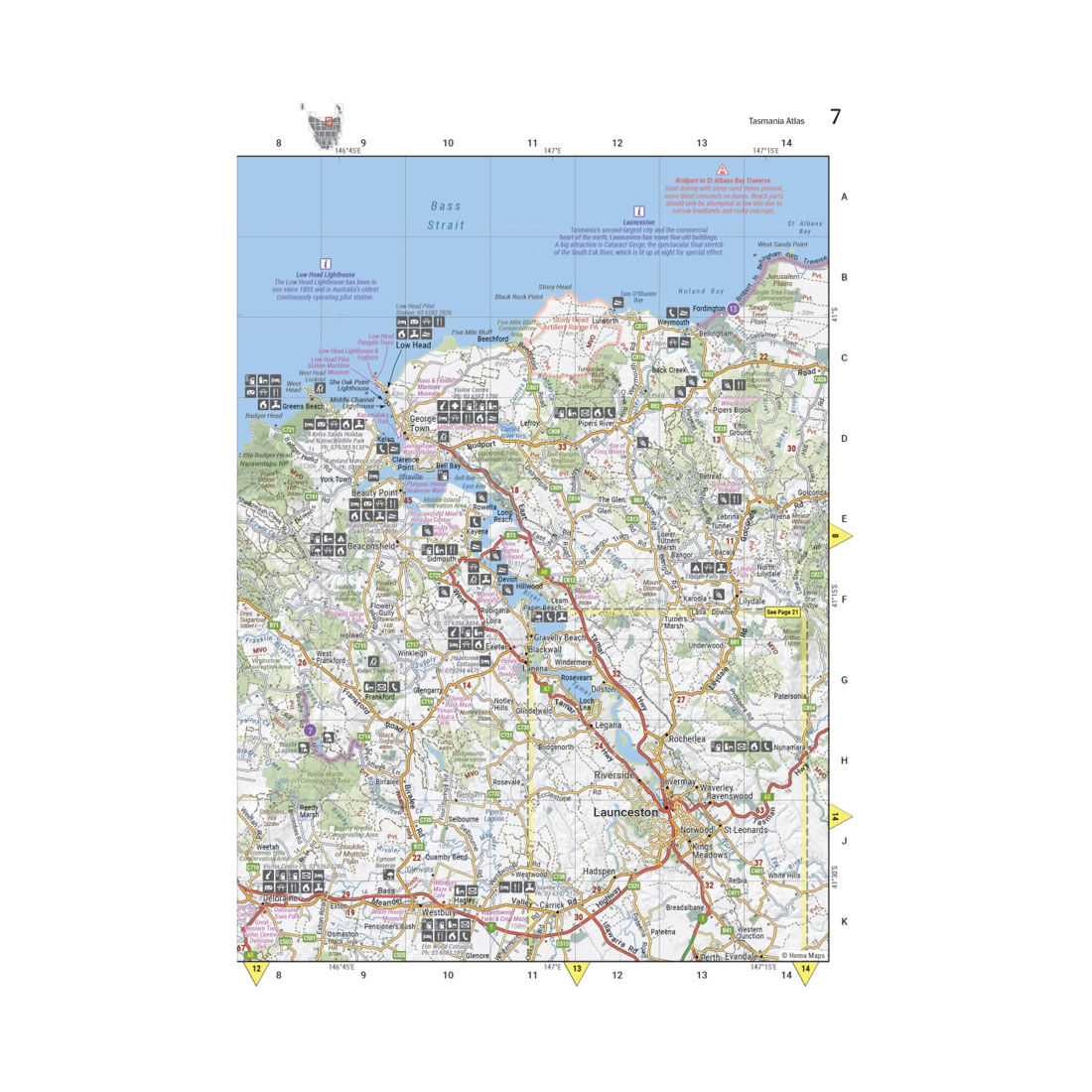 HEMA Tasmania Atlas Guide &ndash; 2nd Edition, , scaau_hi-res