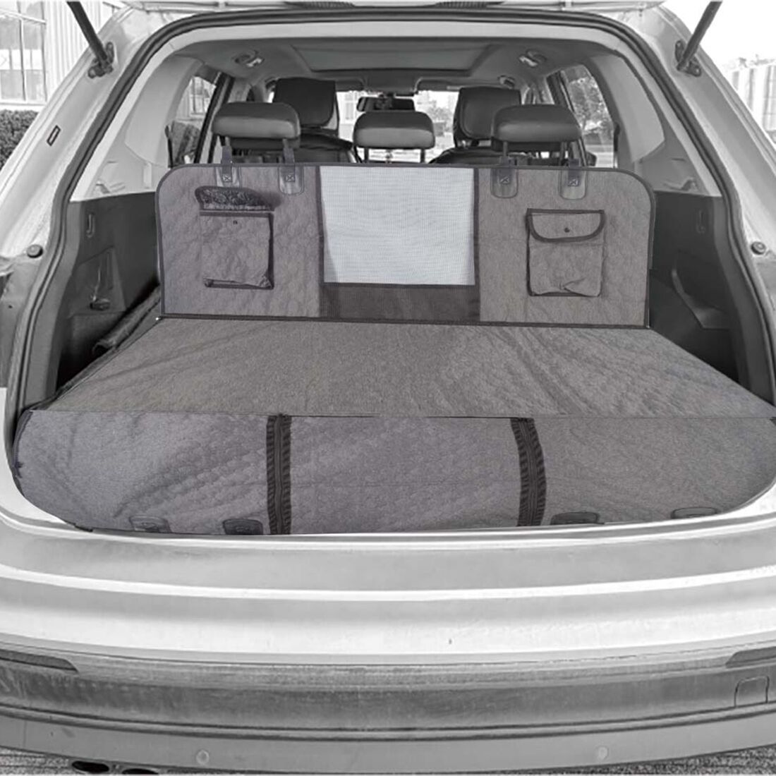 Cabin Crew Pet 5 in 1 Hammock/Seat Repreve Grey/Black, , scaau_hi-res