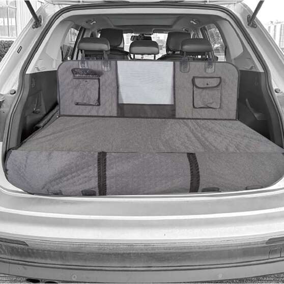 Cabin Crew Pet 5 in 1 Hammock/Seat Repreve Grey/Black, , scaau_hi-res