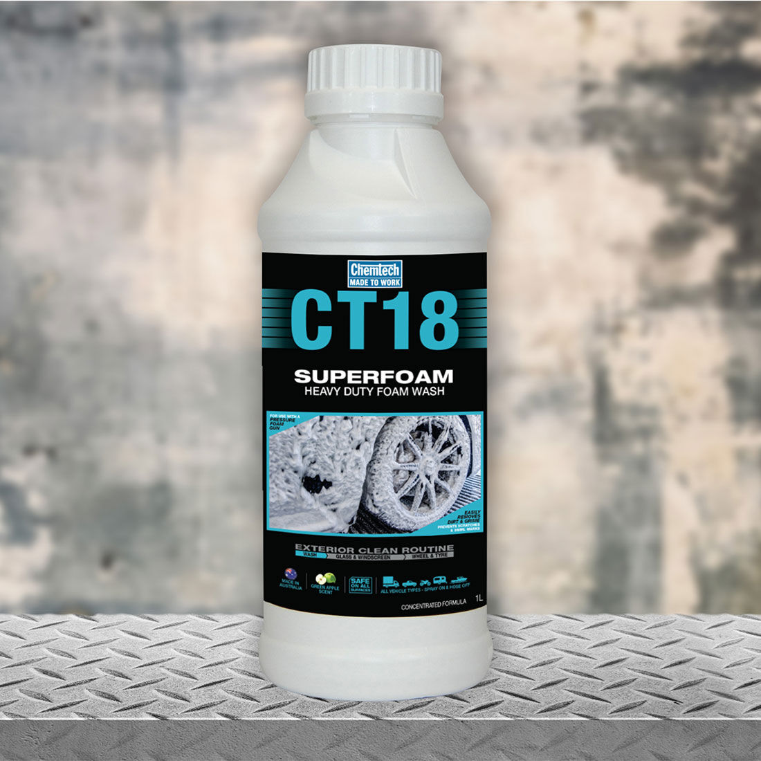 Chemtech CT18 Superfoam 1 Litre, , scaau_hi-res