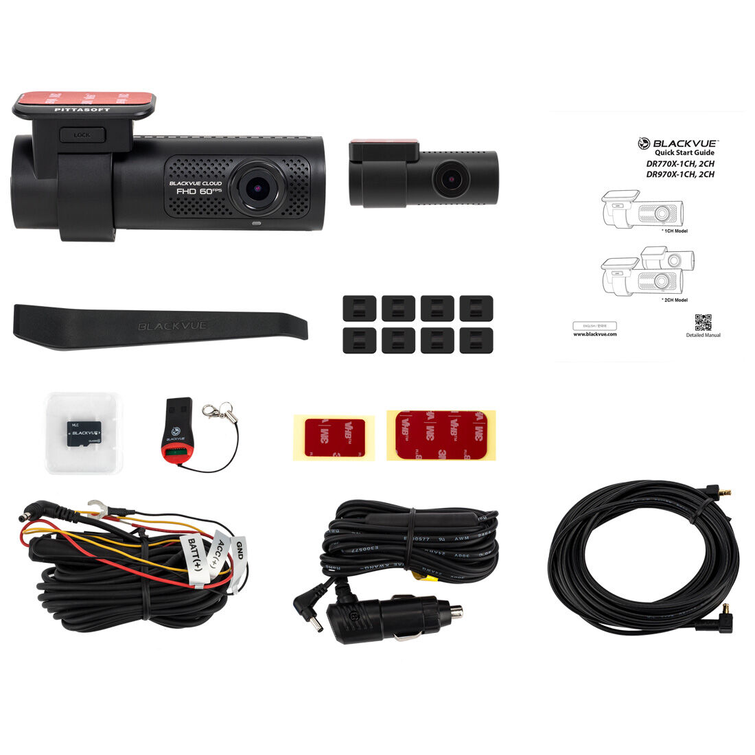 BlackVue 1080p FHD Dash Cam DR770X-2CH-64, , scaau_hi-res