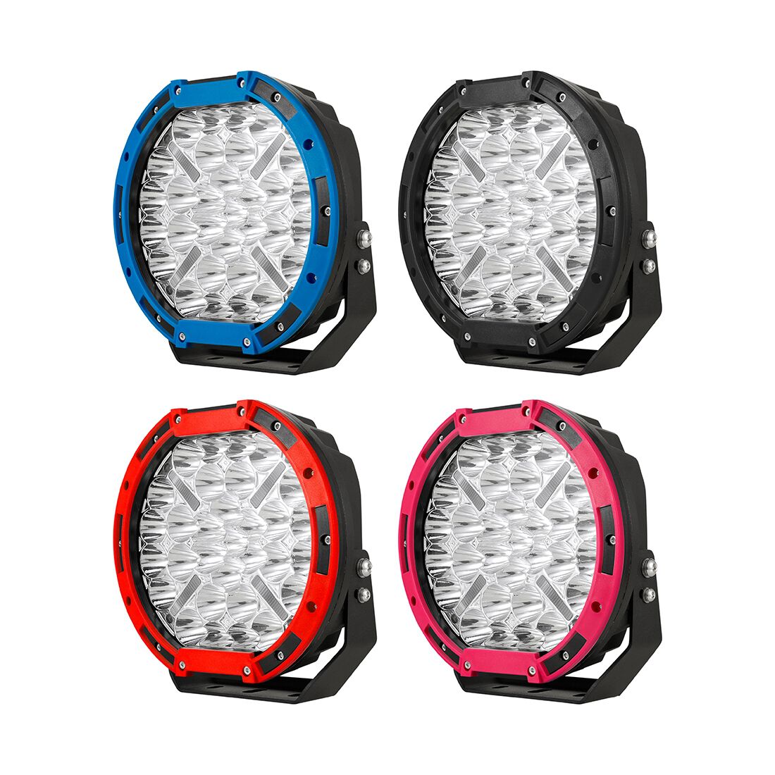 Ridge Ryder LED Driving Light 224mm & Light Bar DRL Combo, , scaau_hi-res