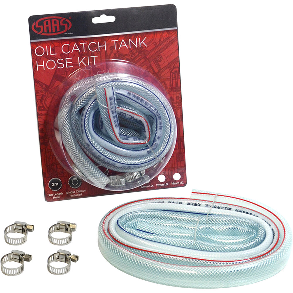 SAAS Catch Can Hose Kit, 14mm ID X 2m STK14 Supercheap Auto