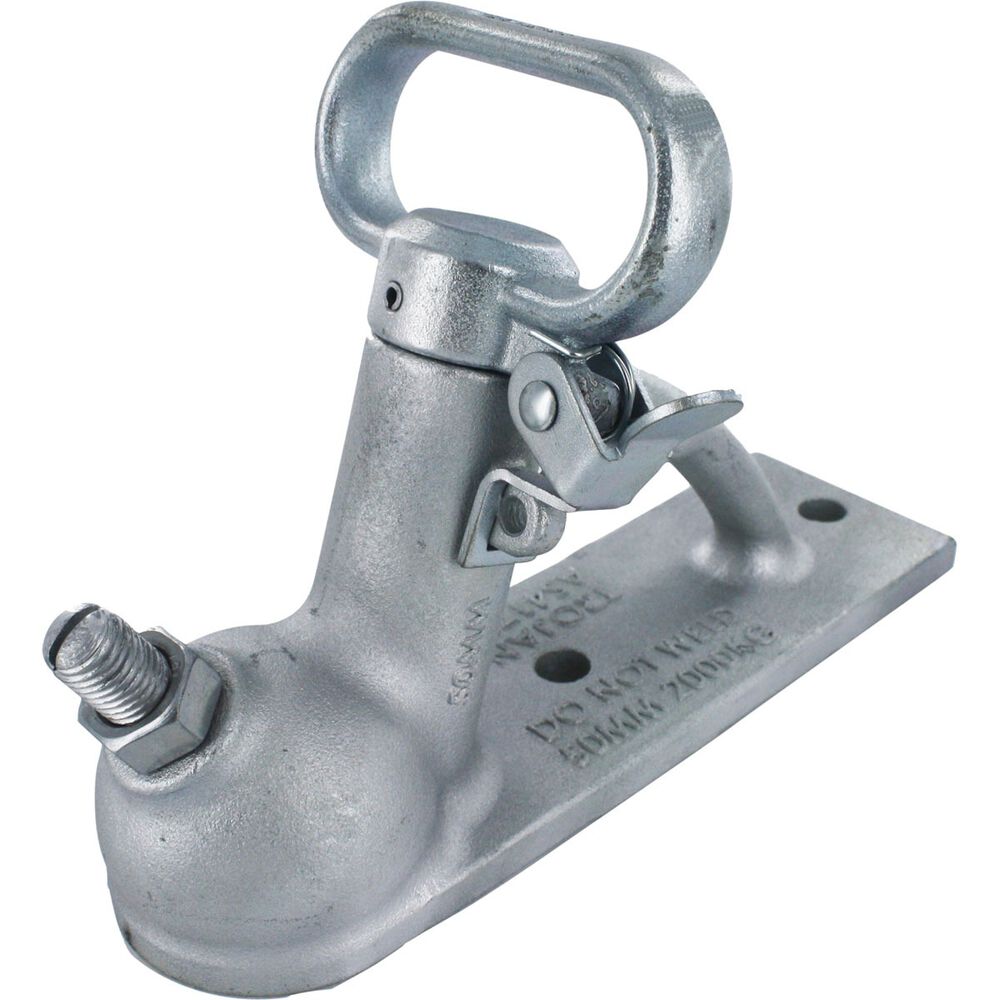 Trojan Galvanized Trailer Coupling, 2 Hole 2000kg Supercheap Auto