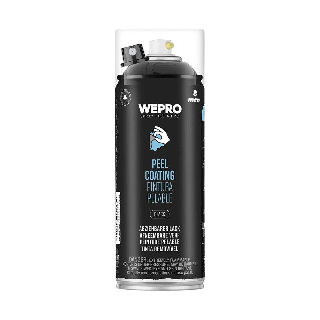 MTN Pro Removable Peel Coating - Black 400mL, , scaau_hi-res