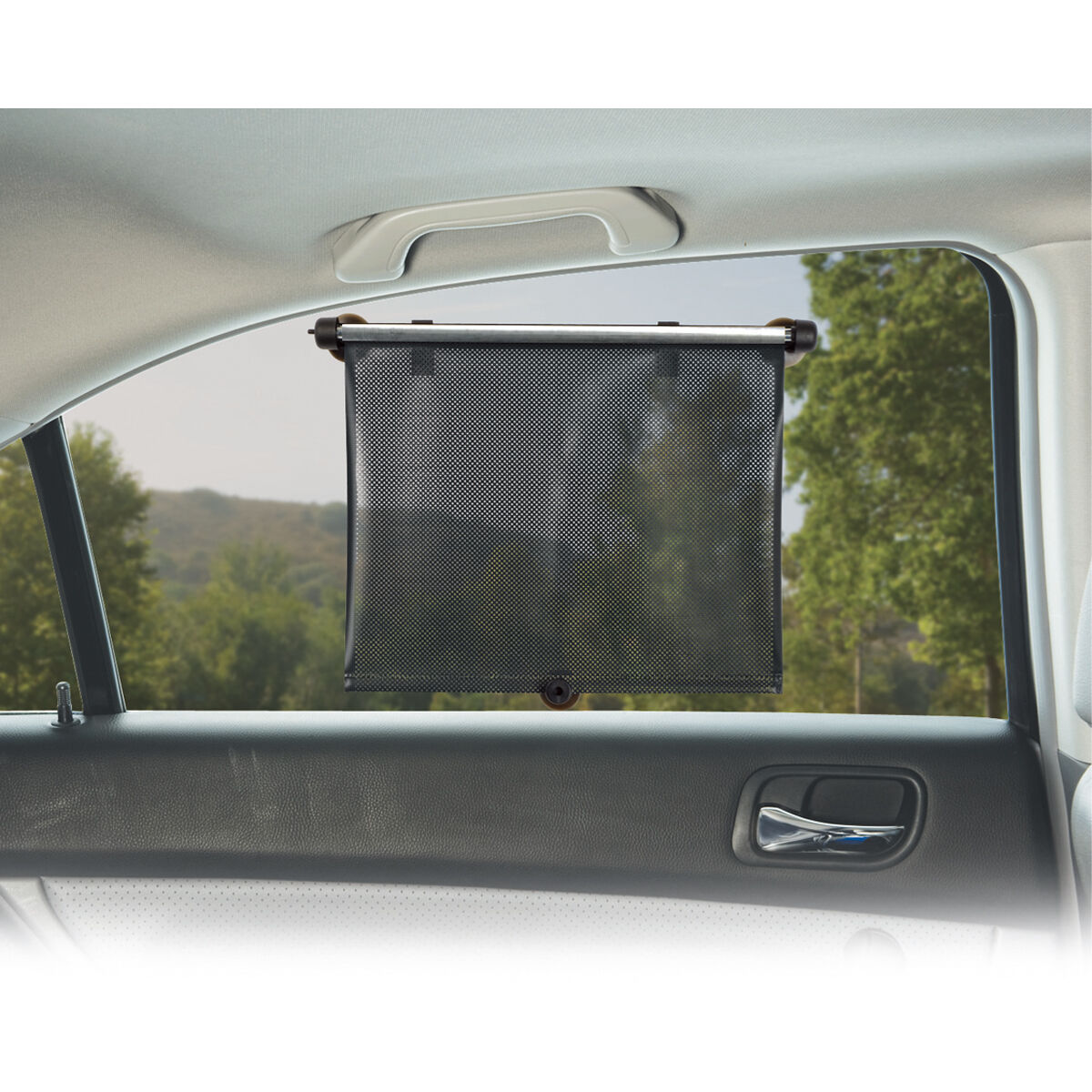 Car Inside Window Sun Shades x2 Bundle Sakura 44cm x 36cm Fold Away Suction Fit 