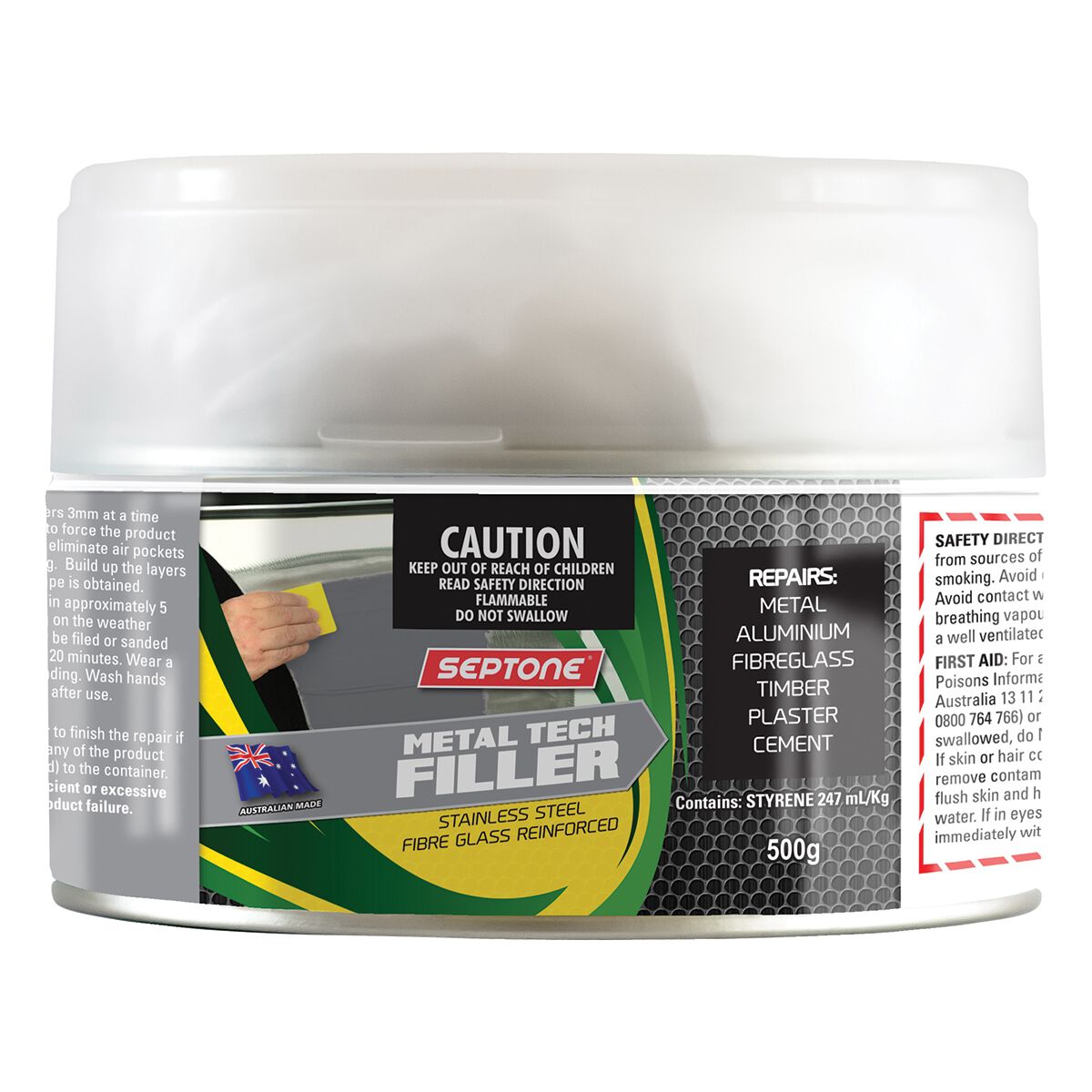 Septone&reg; Metal Tech Filler - 500g, , scaau_hi-res