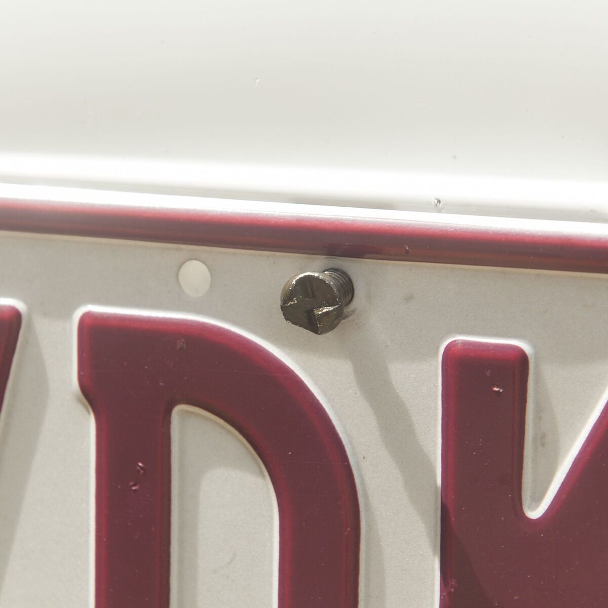 Number plate cheap cover supercheap