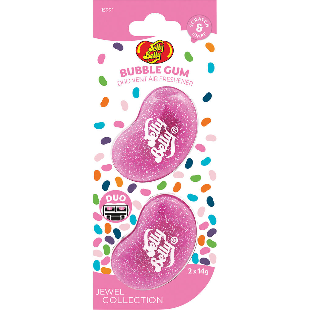 Jelly Belly Jewel Air Freshener Bubblegum Supercheap Auto