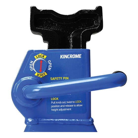 Kincrome Ratchet Car Stands w/Pin 3000kg, , scaau_hi-res