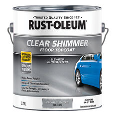 Rust-oleum Garage Floor Paint, Clear Shimmer - 3.78 Litre, , scaau_hi-res