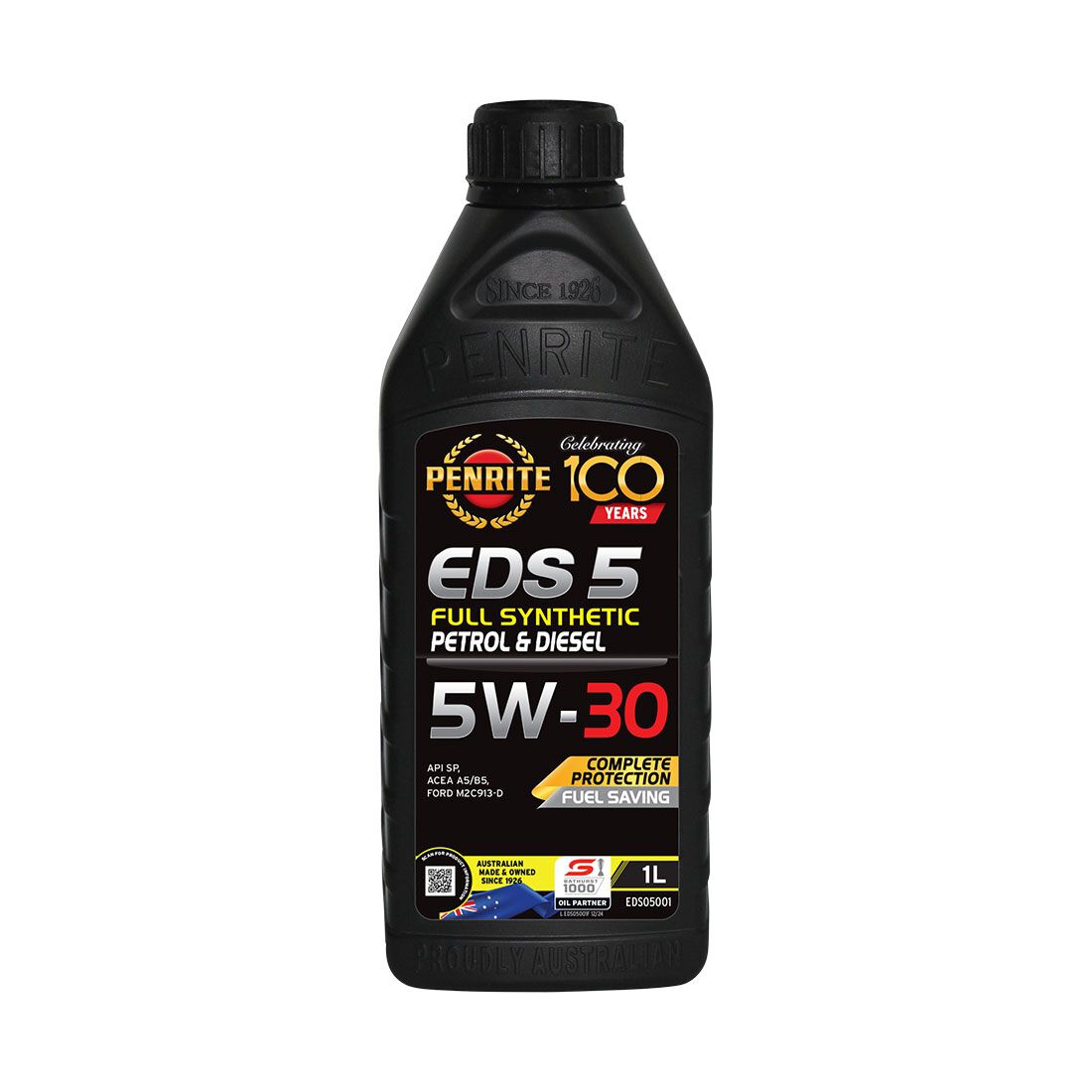 Penrite Full Synthetic Engine Oil -  5W-30 1 Litre, , scaau_hi-res
