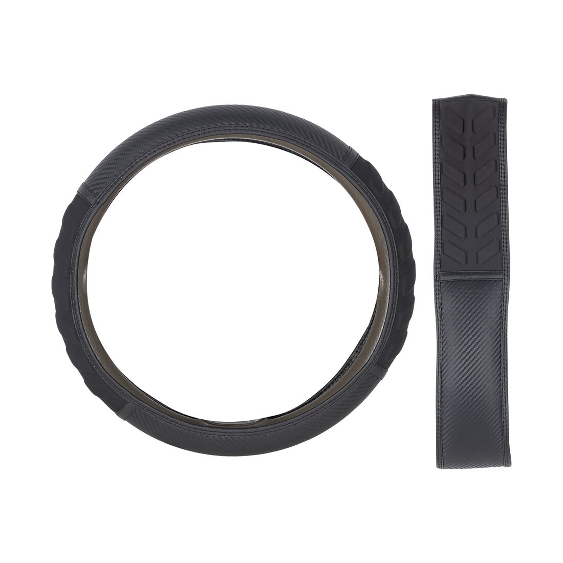 SCA Soft Steering Wheel Cover Black, , scaau_hi-res