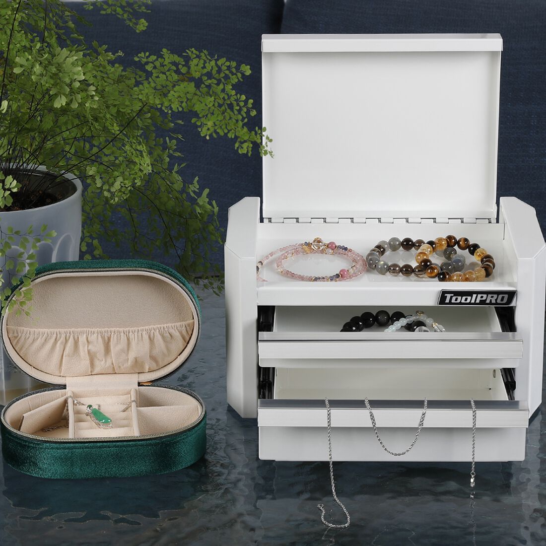 ToolPRO Mini Edge Tool Chest White, , scaau_hi-res