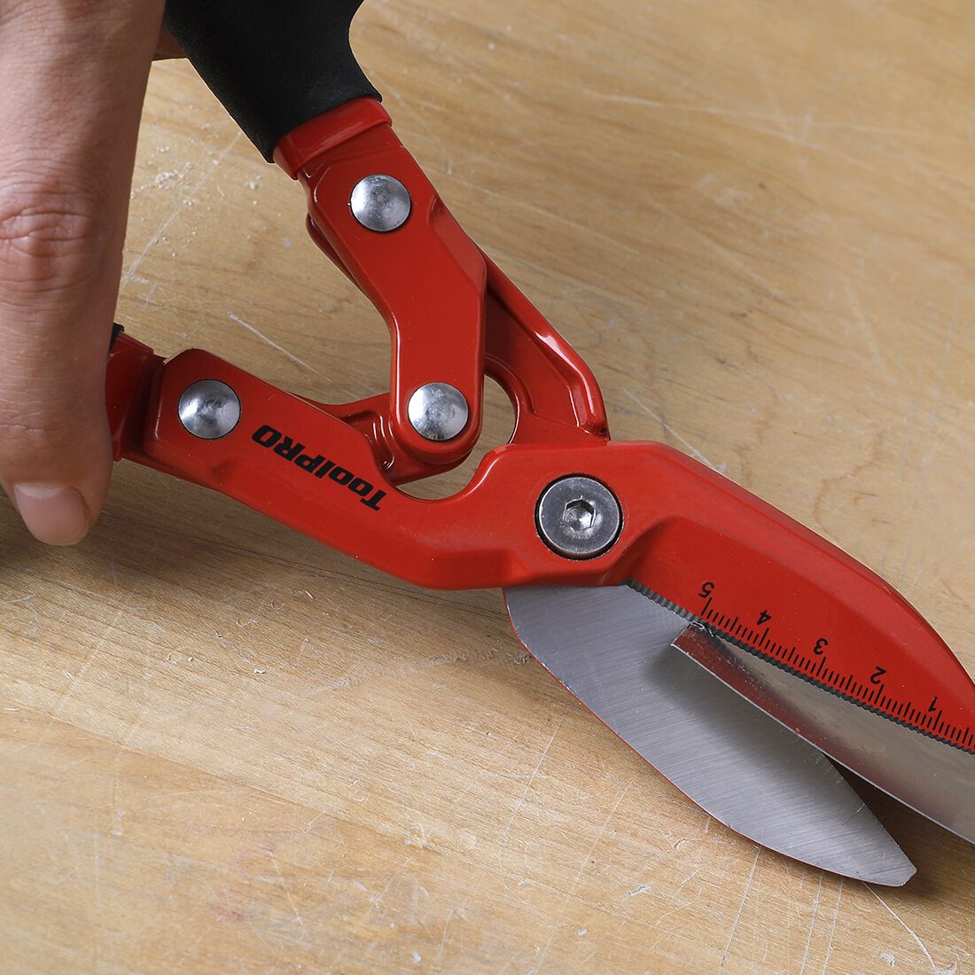 ToolPRO 10" Compound Action Tin Snip, , scaau_hi-res