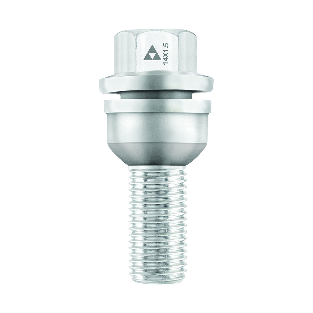 Tridon Wheel Bolts M14x1.5. Ball Seat Bolt w/Spacer. 17mm Hex, , scaau_hi-res