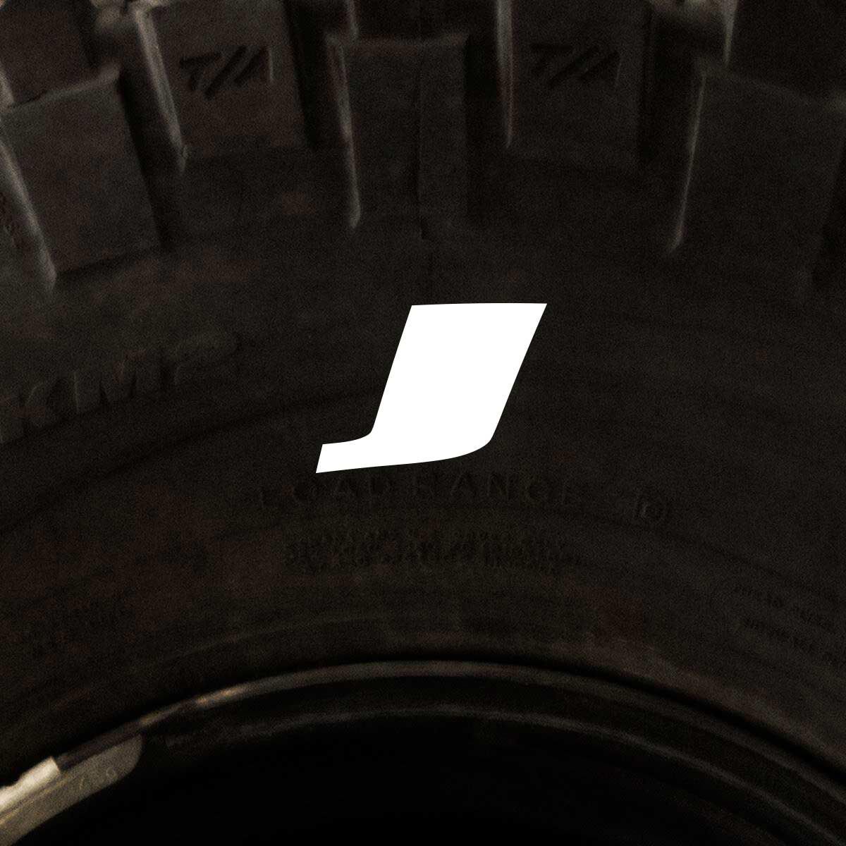 Tire Stickers - Letter J, , scaau_hi-res