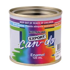 Export Can Do Paint - Enamel, Gloss Yellow, 125mL, , scaau_hi-res
