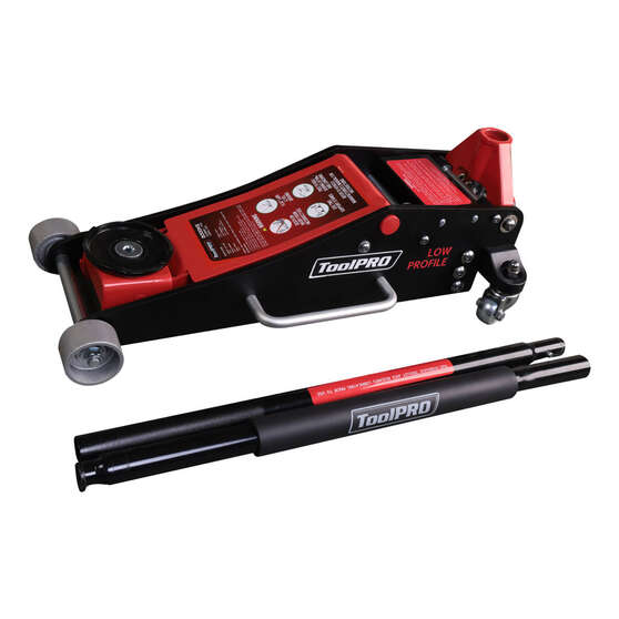 ToolPRO Hybrid Aluminium/Steel Trolley Jack 2000kg, , scaau_hi-res