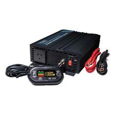 Ridge Ryder Power Inverter Modified Sine Wave With Remote 1500W, , scaau_hi-res