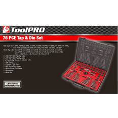 ToolPRO Tap and Die Set Metric and Imperial 76 Piece, , scaau_hi-res