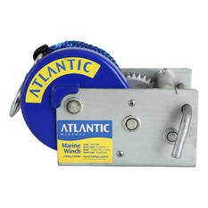 Atlantic Marine Winch 15:1/5:1/1:1 Dyneema Snap Hook 7.5m 1500kg, , scaau_hi-res