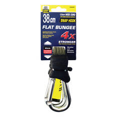 Gripwell Snap Hook Flat Bungee Strap - 63cm 63cm, , scaau_hi-res