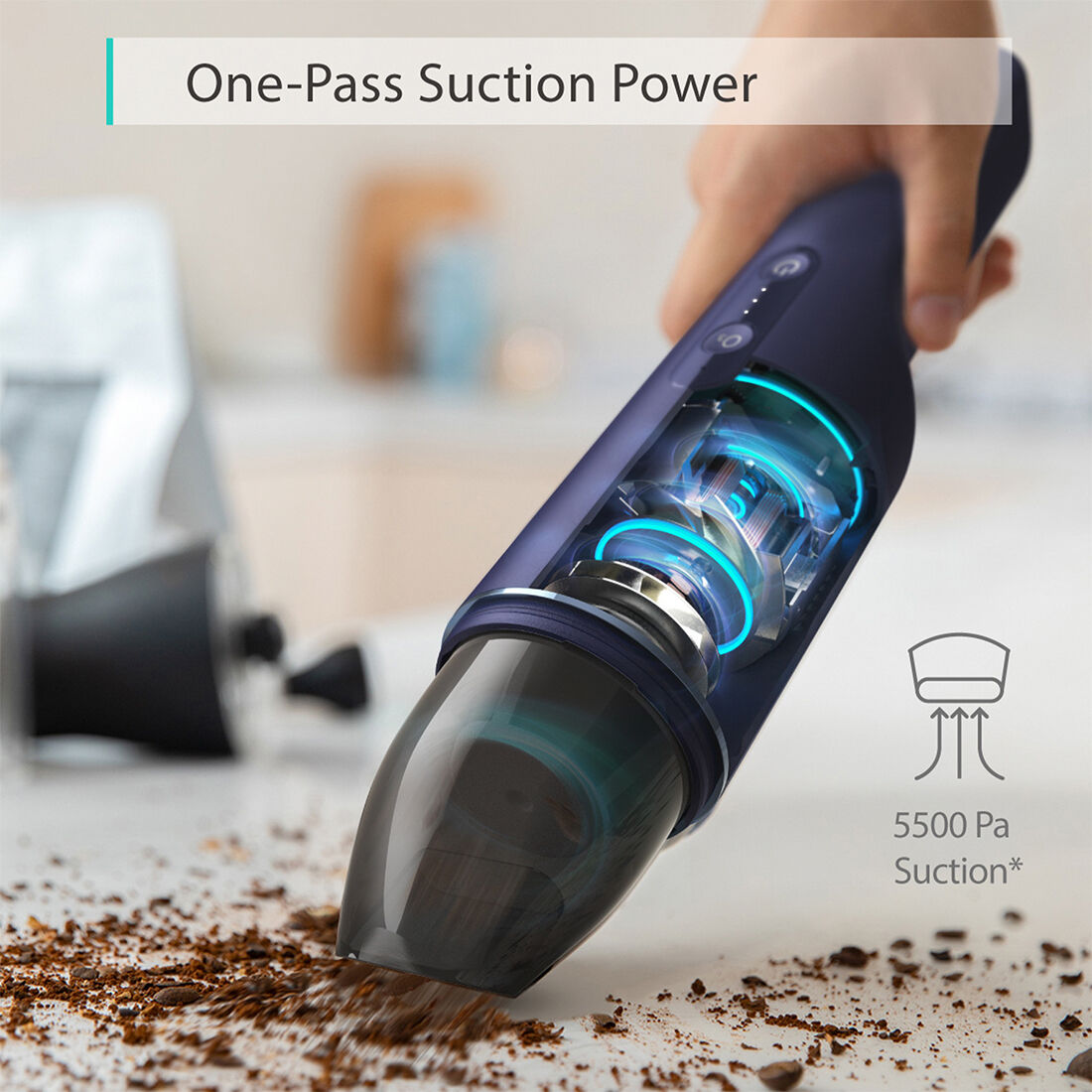 Eufy Handheld Rechargeable Vacuum Cleaner HomeVac H11 Pure, , scaau_hi-res